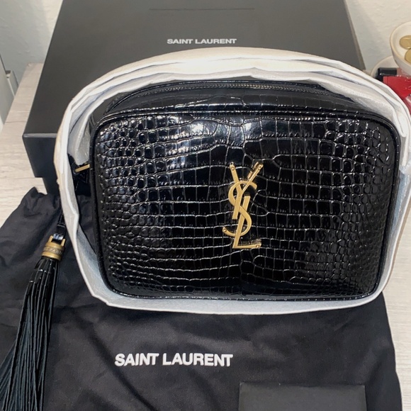YSL Croc LouLous camera bag - Picture 1 of 3